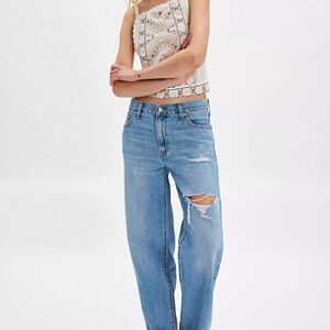 LEVIS baggy dad jeans